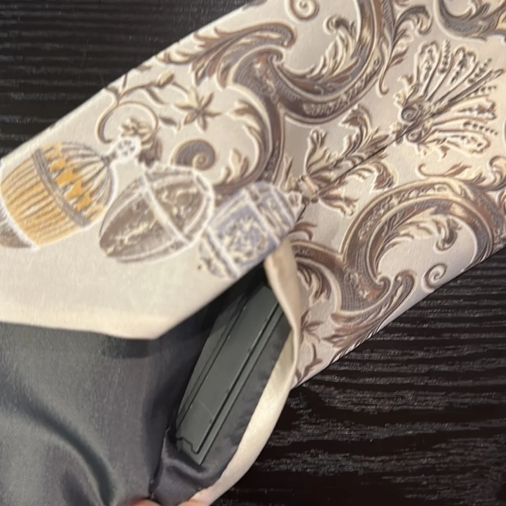 Gianfranco Ferre Silk Printed Tie